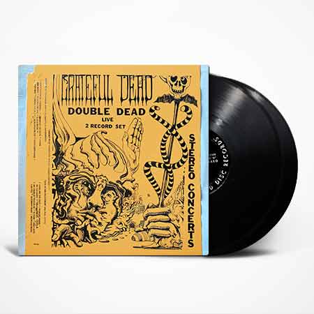 Grateful Dead - Double Dead Vinyl, LP, вінілові платівки купити Україна, Київ, б/в платівки, магазин вінілових платівок