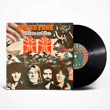 Grand Funk - Shinin' On Vinyl, LP, вінілові платівки купити Україна, Київ, б/в платівки, магазин вінілових платівок