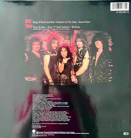 Dio - Intermission Vinyl, LP, вінілові платівки купити Україна, Київ, б/в платівки, магазин вінілових платівок