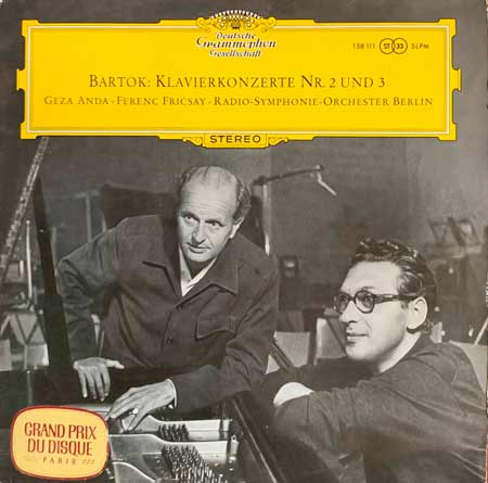 Béla Bartók, Radio-Symphonie-Orchester Berlin – Klavierkonzerte Nr. 2 Und 3 Vinyl, LP, вінілові платівки купити Україна, Київ, б/в платівки, магазин вінілових платівок