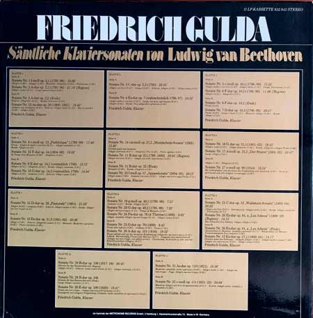Ludwig van Beethoven, Friedrich Gulda - Sämtliche Klaviersonaten Vinyl, LP, вінілові платівки купити Україна, Київ, б/в платівки, магазин вінілових платівок