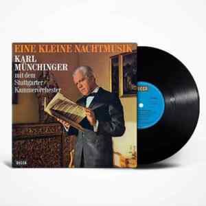 Karl Münchinger Mit Dem Stuttgarter Kammerorchester - Eine Kleine Nachtmusik Vinyl, LP, вінілові платівки купити Україна, Київ, б/в платівки, магазин вінілових платівок