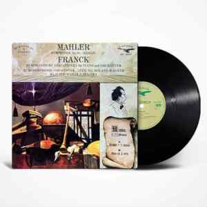 Gustav Mahler - Adagio, Franck, Symphonische Variationen Für Piano Und Orchester Vinyl, LP, вінілові платівки купити Україна, Київ, б/в платівки, магазин вінілових платівок