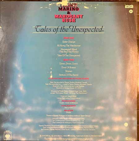 Frank Marino & Mahogany Rush - Tales Of The Unexpected Vinyl, LP, вінілові платівки купити Україна, Київ, б/в платівки, магазин вінілових платівок