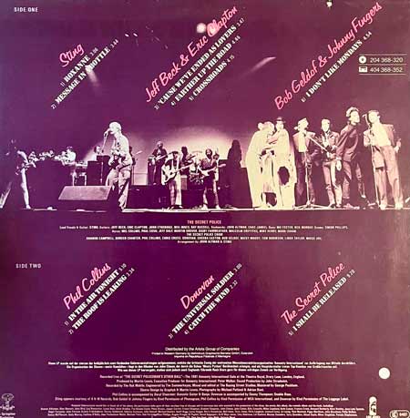 The Secret Policeman's Concert Vinyl, LP, вінілові платівки купити Україна, Київ, б/в платівки, магазин вінілових платівок