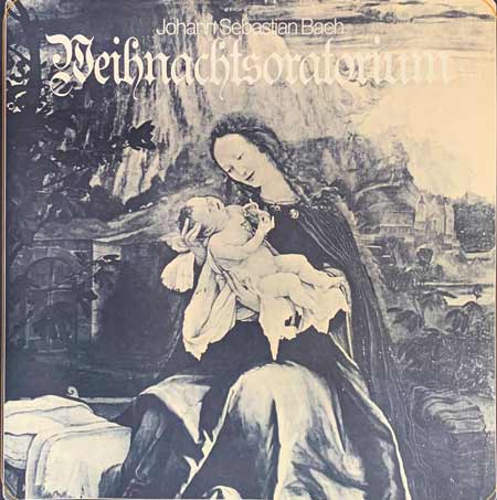 Bach, Bachorchester Der Dresdner Philharmonie - Weihnachtsoratorium Vinyl, LP, вінілові платівки купити Україна, Київ, б/в платівки, магазин вінілових платівок
