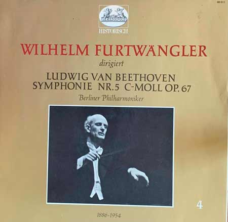 Wilhelm Furtwängler Ludwig van Beethoven - Symphonie Nr. 5 C-Moll Op. 67 Vinyl, LP, вінілові платівки купити Україна, Київ, б/в платівки, магазин вінілових платівок