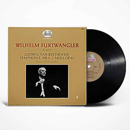 Wilhelm Furtwängler Ludwig van Beethoven - Symphonie Nr. 5 C-Moll Op. 67 Vinyl, LP, вінілові платівки купити Україна, Київ, б/в платівки, магазин вінілових платівок
