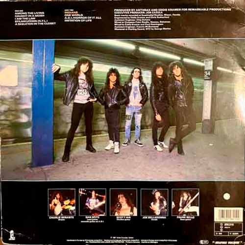 Anthrax - Among The Living Vinyl, LP, вінілові платівки купити Україна, Київ, б/в платівки, магазин вінілових платівок