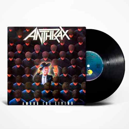 Anthrax - Among The Living Vinyl, LP, вінілові платівки купити Україна, Київ, б/в платівки, магазин вінілових платівок