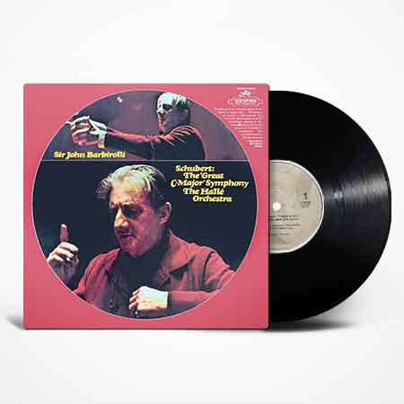 Sir John Barbirolli : Schubert - The 'Great C-Major' Symphony Vinyl LP