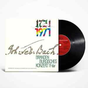 J. S. Bach - Brandenburgisches Konzert 1 F-dur Vinyl, LP, вінілові платівки купити Україна, Київ, б/в платівки, магазин вінілових платівок