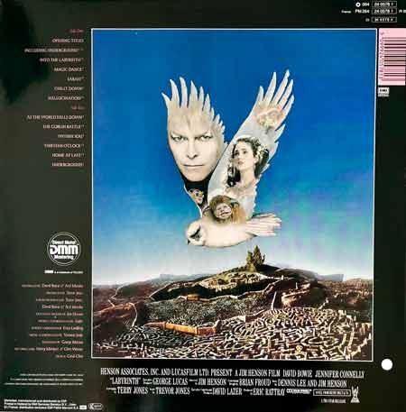 David Bowie And Original Score By Trevor Jones - Labyrinth Vinyl, LP, вінілові платівки купити Україна, Київ, б/в платівки, магазин вінілових платівок