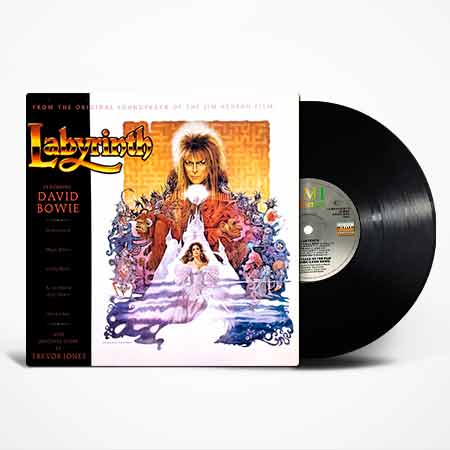 David Bowie And Original Score By Trevor Jones - Labyrinth Vinyl, LP, вінілові платівки купити Україна, Київ, б/в платівки, магазин вінілових платівок