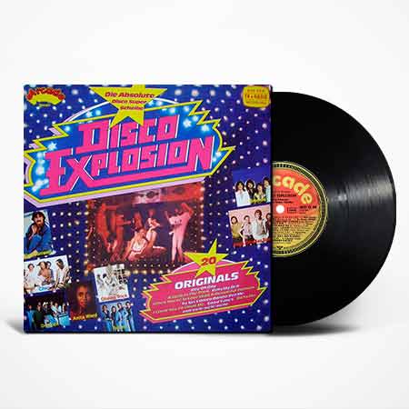 Disco Explosion Vinyl, LP, вінілові платівки купити Україна, Київ, б/в платівки, магазин вінілових платівок