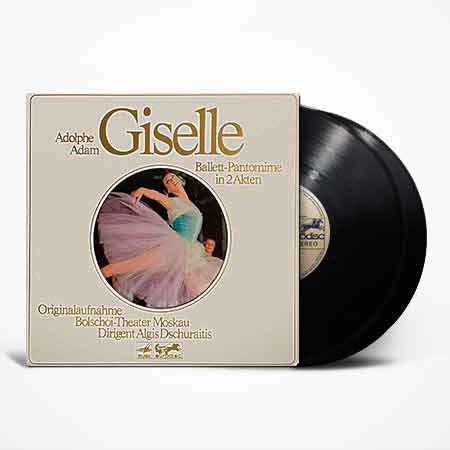 Adolphe Adam, Bolschoi-Theater Moskau Dirigent Algis Dschuraitis – Giselle Vinyl 2LP