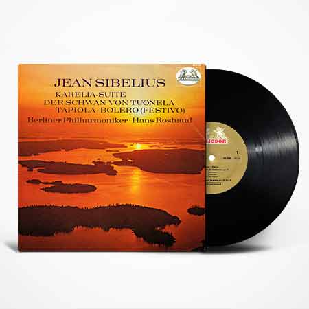 Jean Sibelius - Karelia-Suite · Der Schwan Von Tuonela · Tapiola · Bolero Vinyl LP