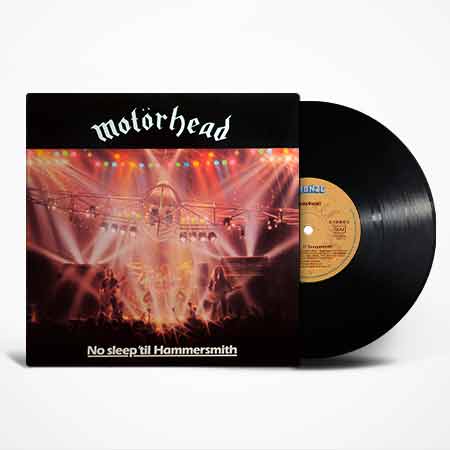 Motörhead - No Sleep 'til Hammersmith Vinyl, LP, вінілові платівки купити Україна, Київ, б/в платівки, магазин вінілових платівок