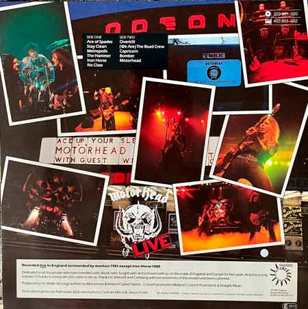 Motörhead - No Sleep 'til Hammersmith Vinyl, LP, вінілові платівки купити Україна, Київ, б/в платівки, магазин вінілових платівок