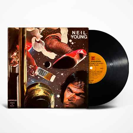 Neil Young - American Stars 'N Bars Vinyl, LP, вінілові платівки купити Україна, Київ, б/в платівки, магазин вінілових платівок