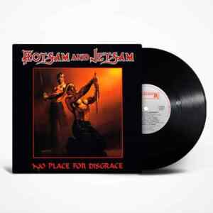 Flotsam And Jetsam - No Place For Disgrace Vinyl, LP, вінілові платівки купити Україна, Київ, б/в платівки, магазин вінілових платівок