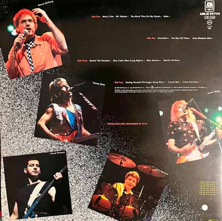 Styx - Caught In The Act Live Vinyl, LP, вінілові платівки купити Україна, Київ, б/в платівки, магазин вінілових платівок