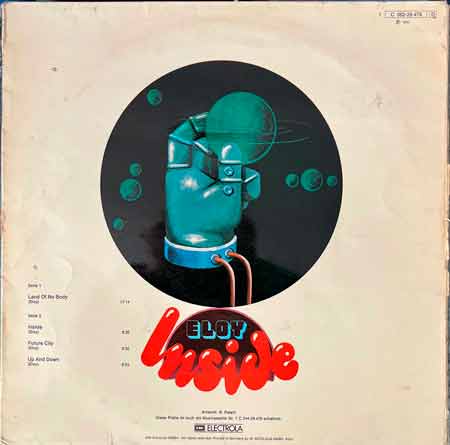 Eloy - Inside Vinyl, LP, вінілові платівки купити Україна, Київ, б/в платівки, магазин вінілових платівок