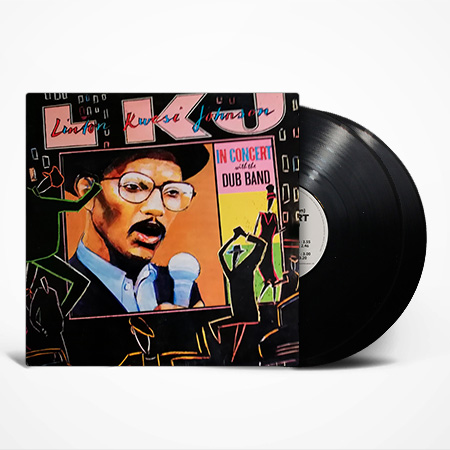Linton Kwesi Johnson - In Concert With The Dub Band Vinyl, LP, вінілові платівки купити Україна, Київ, б/в платівки, магазин вінілових платівок
