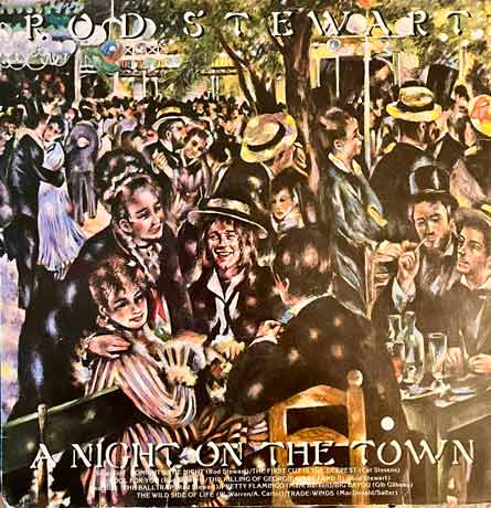 Rod Stewart - A Night On The Town Vinyl, LP, вінілові платівки купити Україна, Київ, б/в платівки, магазин вінілових платівок