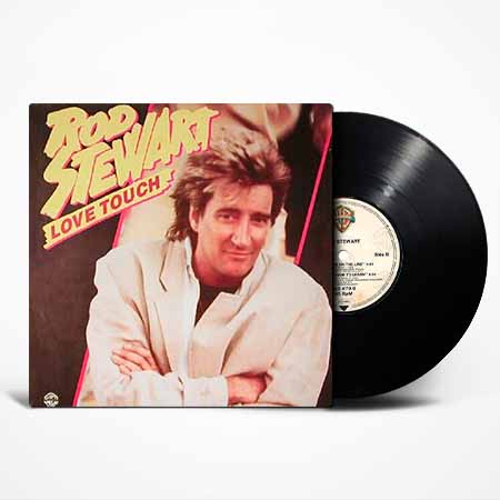 Rod Stewart - Love Touch Single vinyl, LP, вінілові платівки купити Україна, Київ, б/в платівки, магазин вінілових платівок