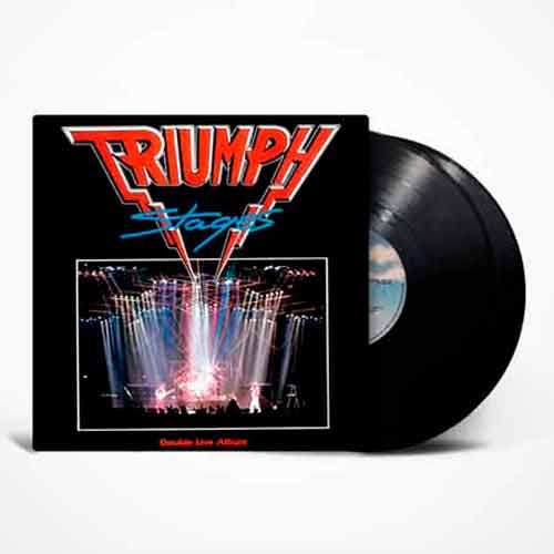 Triumph - Stages Vinyl, LP, вінілові платівки купити Україна, Київ, б/в платівки, магазин вінілових платівок