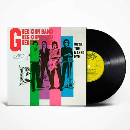 Greg Kihn Band - With The Naked Eye Vinyl, LP, вінілові платівки купити Україна, Київ, б/в платівки, магазин вінілових платівок
