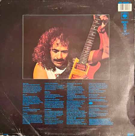 Carlos Santana - Blues For Salvador Vinyl, LP, вінілові платівки купити Україна, Київ, б/в платівки, магазин вінілових платівок