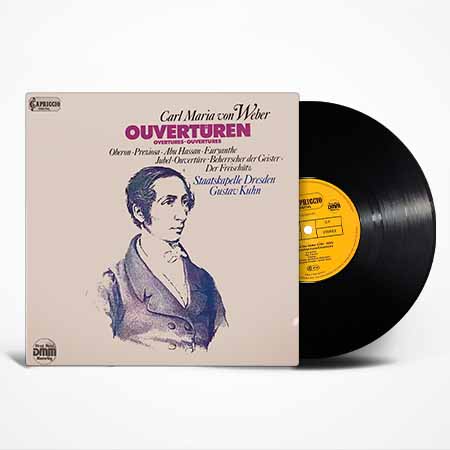 Carl Maria Von Weber, Staatskapelle Dresden, Gustav Kuhn - Ouvertüren Vinyl LP