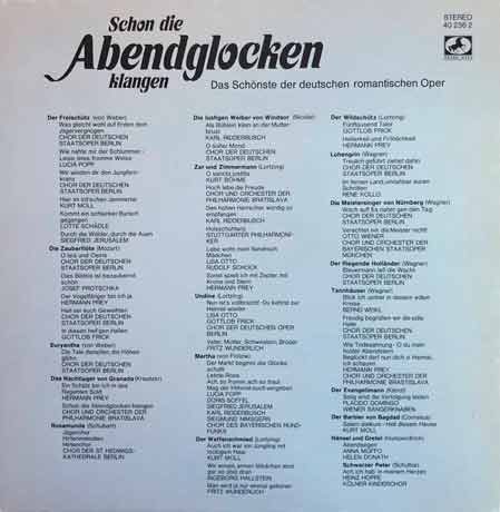 Schon Die Abendglocken Klangen Vinyl 4LP-Box