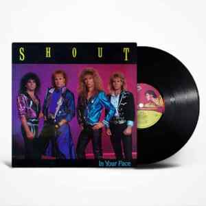 Shout - In Your Face Vinyl, LP, вінілові платівки купити Україна, Київ, б/в платівки, магазин вінілових платівок