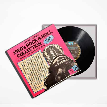 The First Authentic 1950's Rock & Roll Collection Vinyl, LP, вінілові платівки купити Україна, Київ, б/в платівки, магазин вінілових платівок