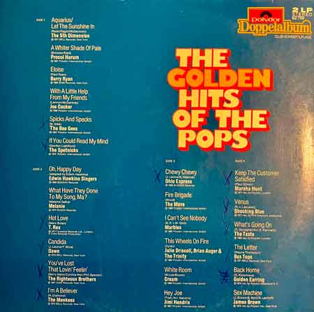 The Golden Hits Of The Pops Vinyl, LP, вінілові платівки купити Україна, Київ, б/в платівки, магазин вінілових платівок