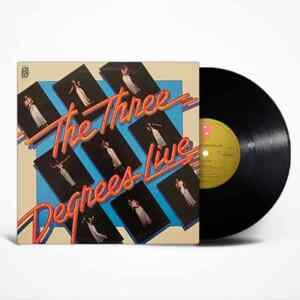 The Three Degrees - The Three Degrees Live Vinyl, LP, вінілові платівки купити Україна, Київ, б/в платівки, магазин вінілових платівок
