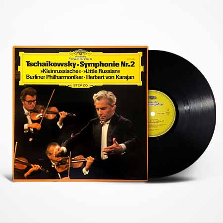 Tschaikowsky, Berliner Philharmoniker, Herbert von Karajan – Symphonie No. 2 »Kleinrussische = Little Russian« Vinyl LP
