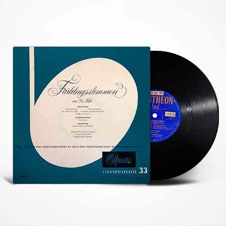 Wiener Symphoniker, Elisabeth Roon - Frühlingsstimmen Im 3/4 Vinyl LP