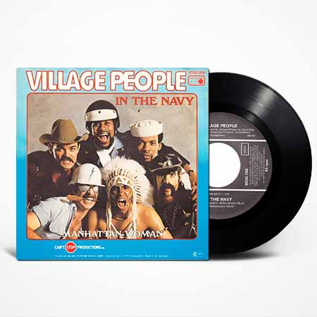 Village People - In The Navy single, 7'45 RPM