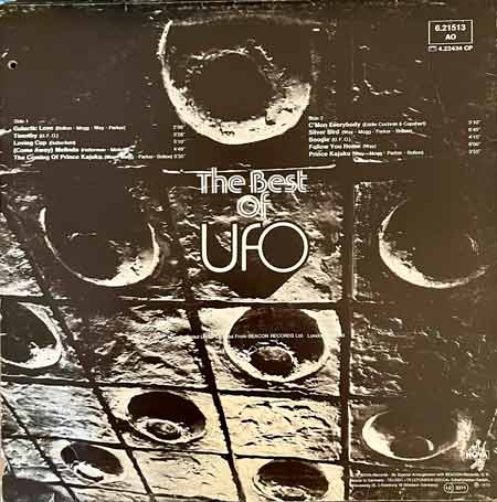 UFO - The Best Of UFO vinyl, LP, вінілові платівки купити Україна, Київ, б/в платівки, магазин вінілових платівок