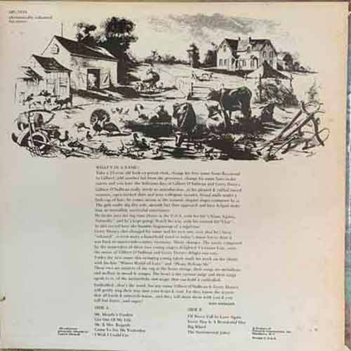 Humble Beginnings Of England's Gilbert O'Sullivan & Gerry Dorsey vinyl, LP, вінілові платівки купити Україна, Київ, б/в платівки, магазин вінілових платівок