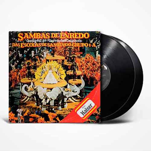 Sambas De Enredo Das Escolas De Samba Do Grupo 1A - Carnaval 89 vinyl, LP, вінілові платівки купити Україна, Київ, б/в платівки, магазин вінілових платівок