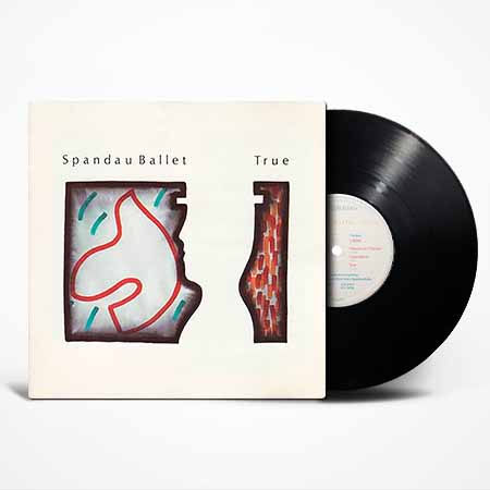 Spandau Ballet - True vinyl, LP, вінілові платівки купити Україна, Київ, б/в платівки, магазин вінілових платівок
