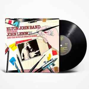 Elton John Band Featuring John Lennon And The Muscle Shoals Horns Vinyl, LP, вінілові платівки купити Україна, Київ, б/в платівки, магазин вінілових платівок