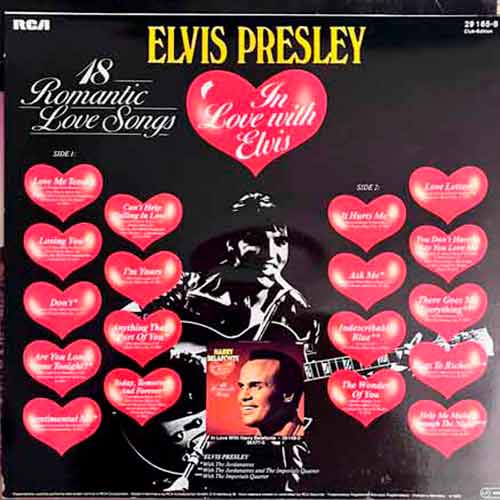 Elvis Presley - In Love With Elvis. 18 Romantic Love Songs Vinyl LP