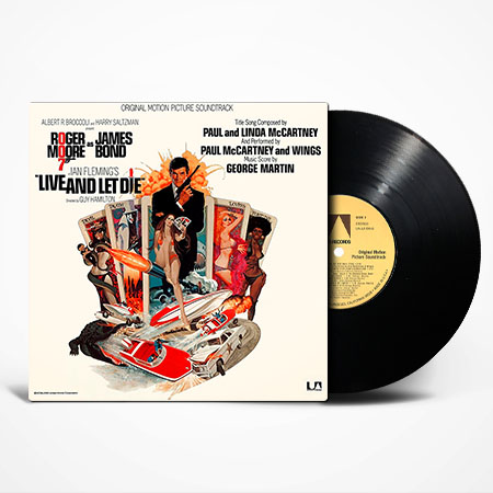 Live And Let Die (Original Motion Picture Soundtrack) Vinyl, LP, вінілові платівки купити Україна, Київ, б/в платівки, магазин вінілових платівок