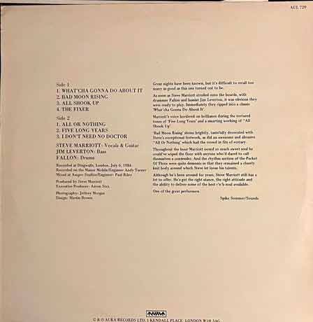 Steve Marriott - Packet Of Three Vinyl, LP, вінілові платівки купити Україна, Київ, б/в платівки, магазин вінілових платівок